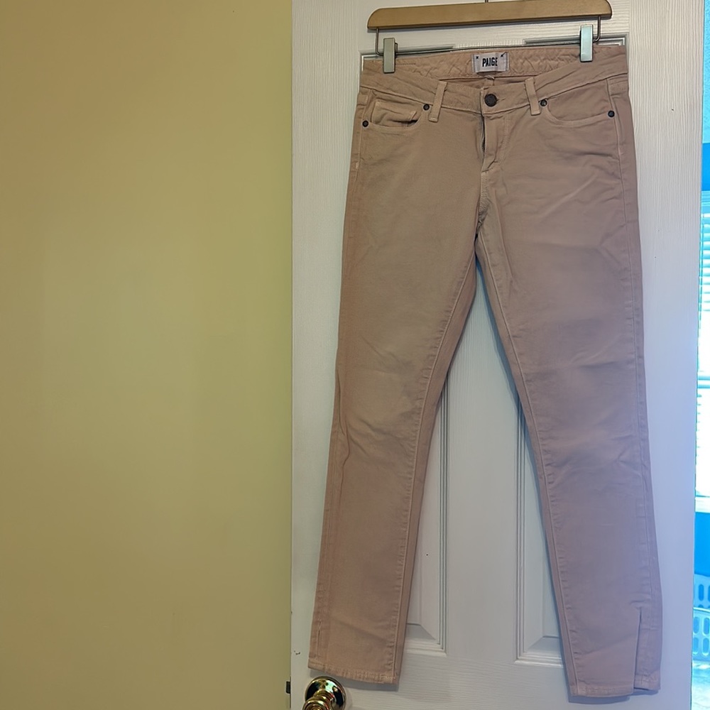 Paige Skyline Ankle Peg Jeans